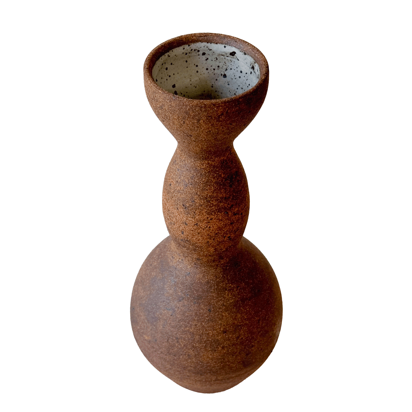 Sandstone Bottleneck Vase 035 - SOMBRA