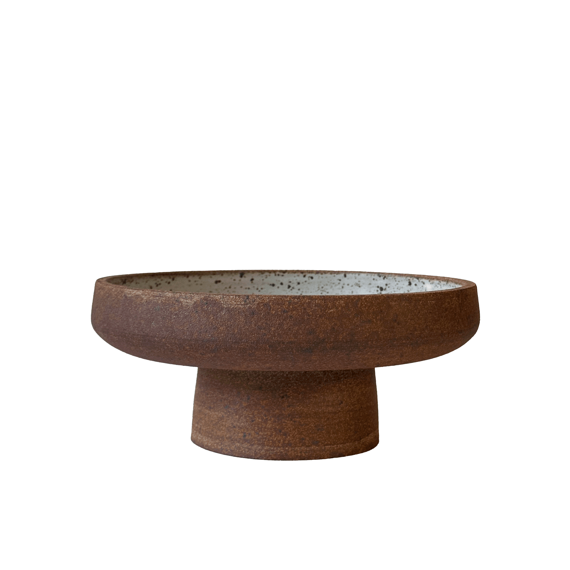 10" Sandstone Pedestal Bowl 007 - SOMBRA