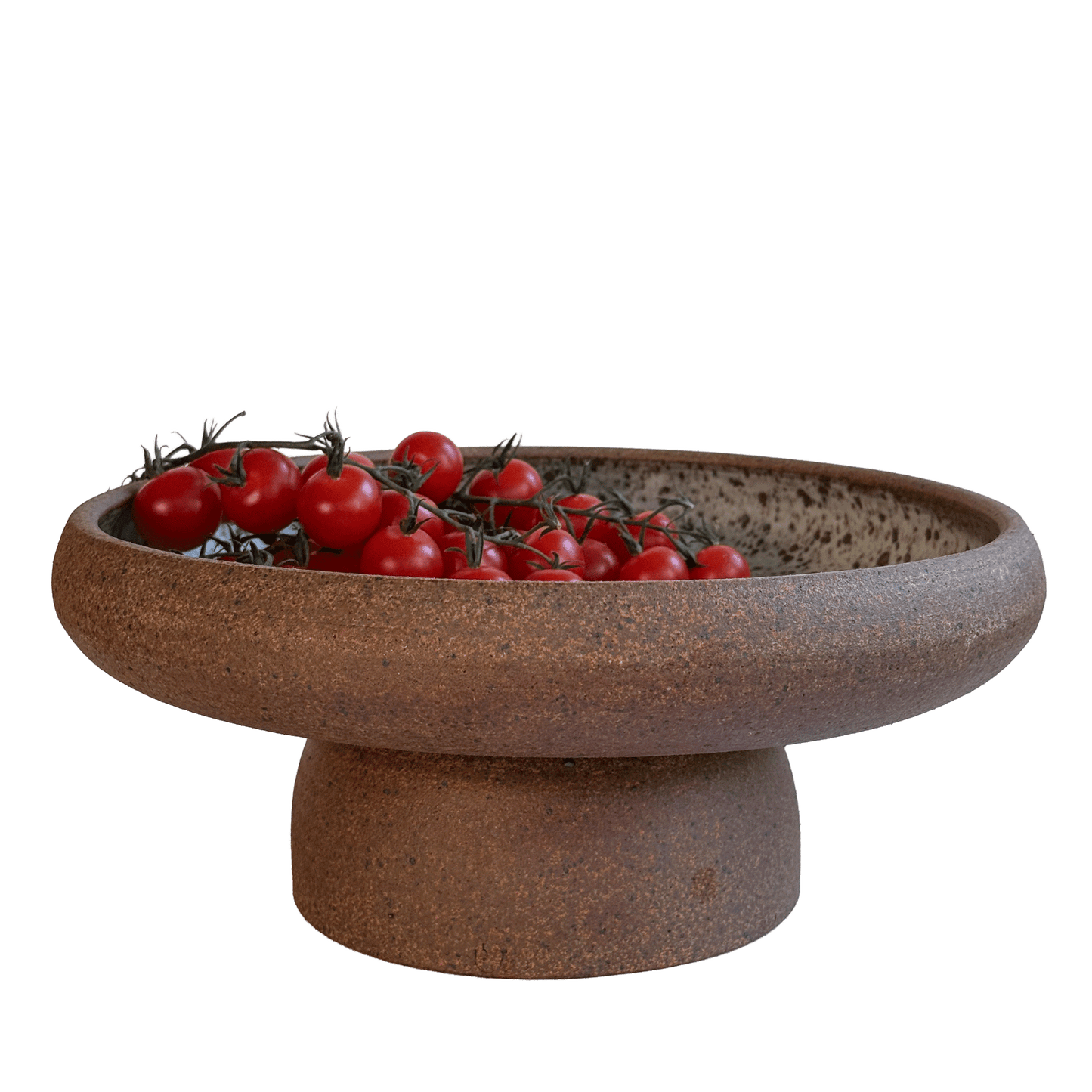 11" Sandstone Pedestal Bowl 009 - SOMBRA