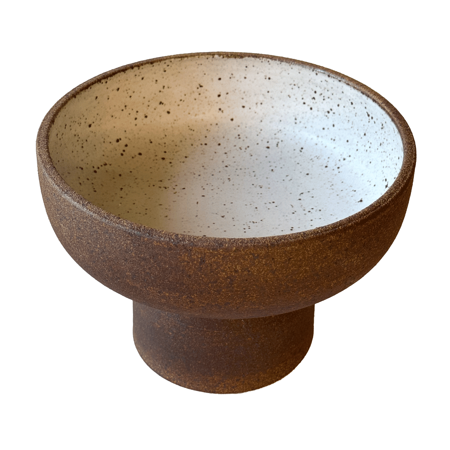 8" Sandstone Pedestal Bowl 008