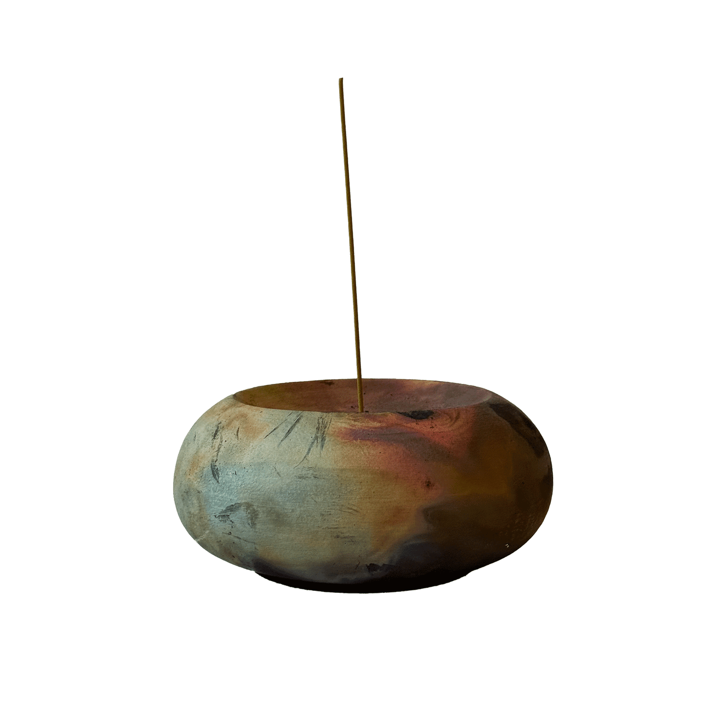 Raku Incense Holder - RKIH008