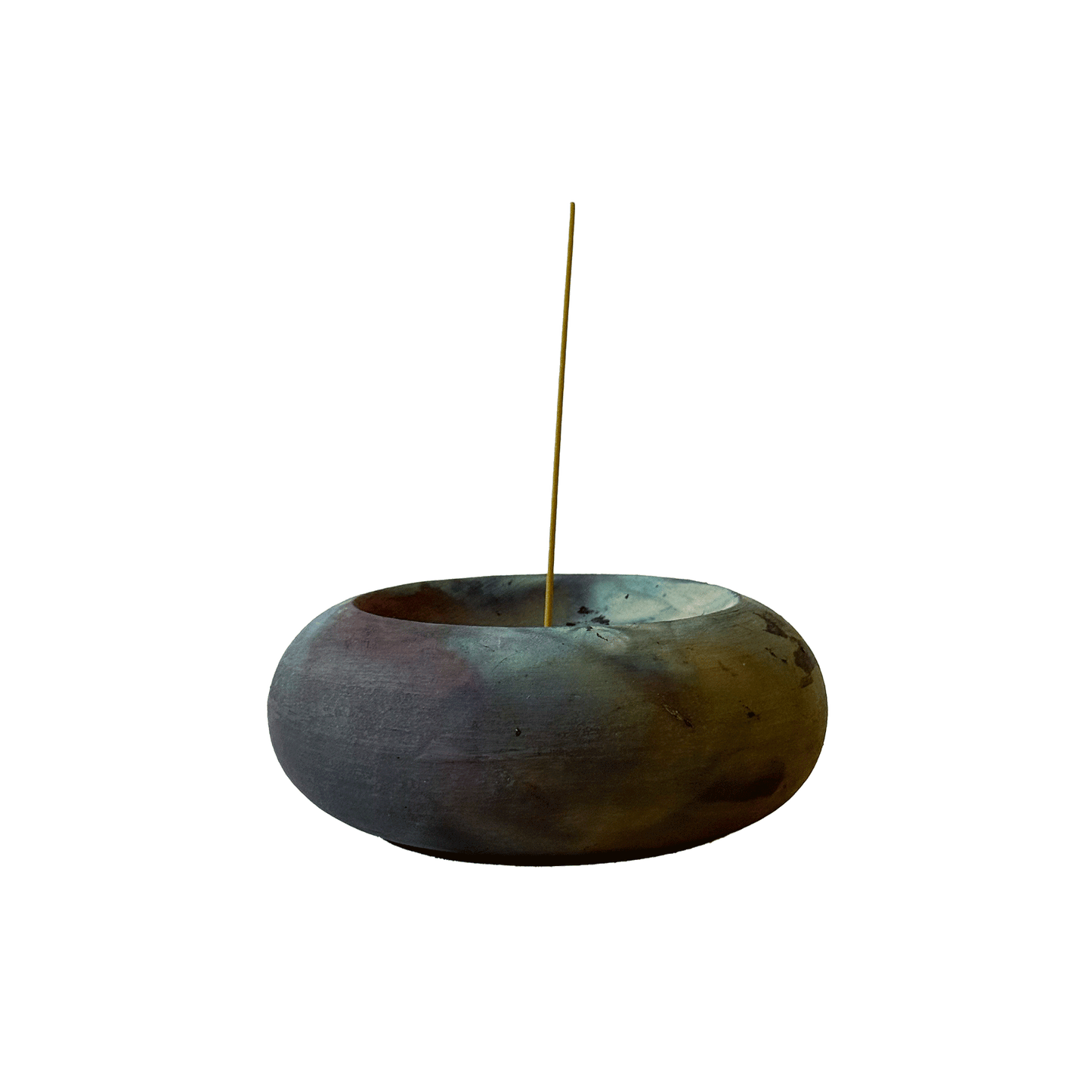 Raku Incense Holder - RKIH001