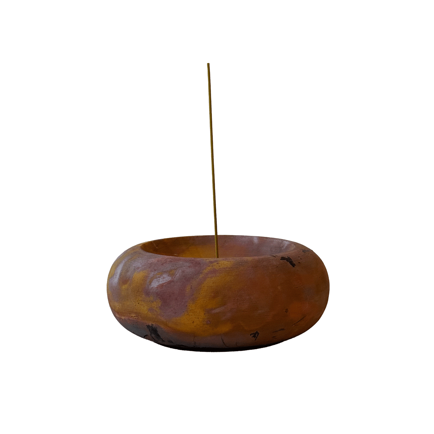 Raku Incense Holder - RKIH003