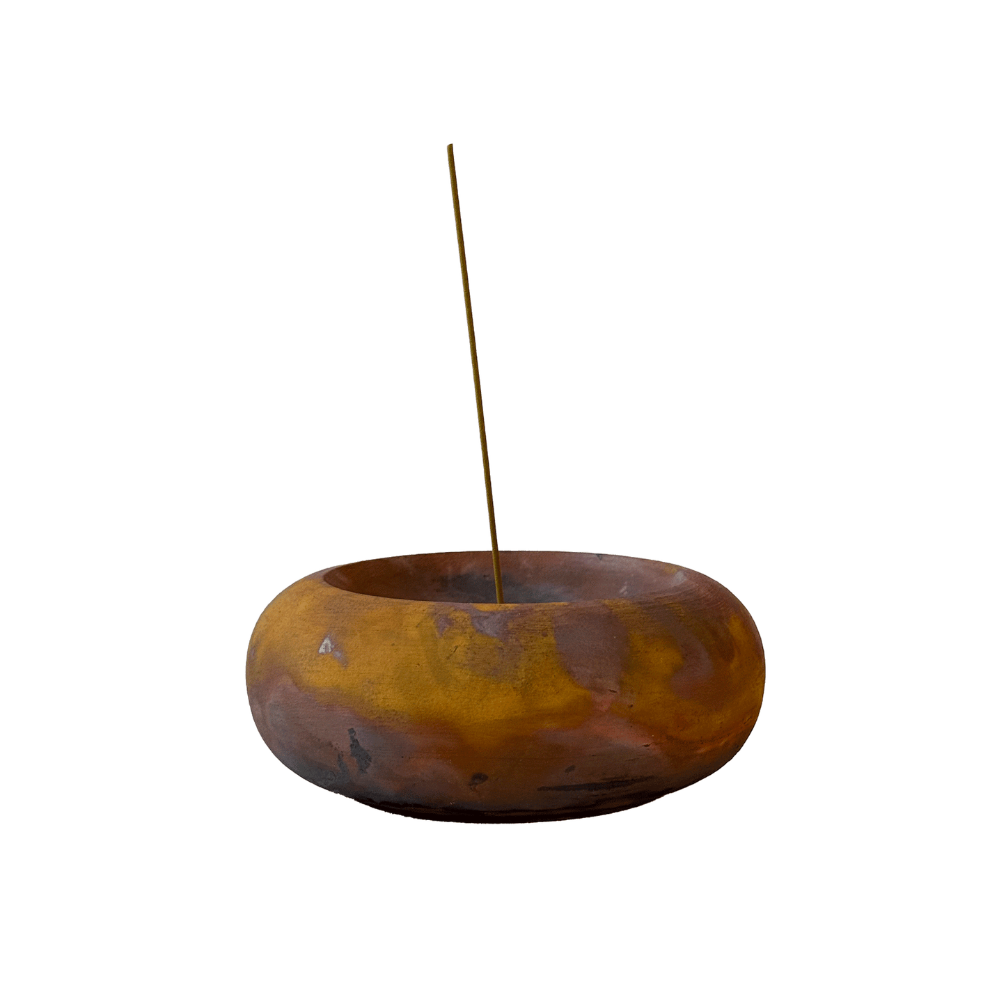 Raku Incense Holder - RKIH003