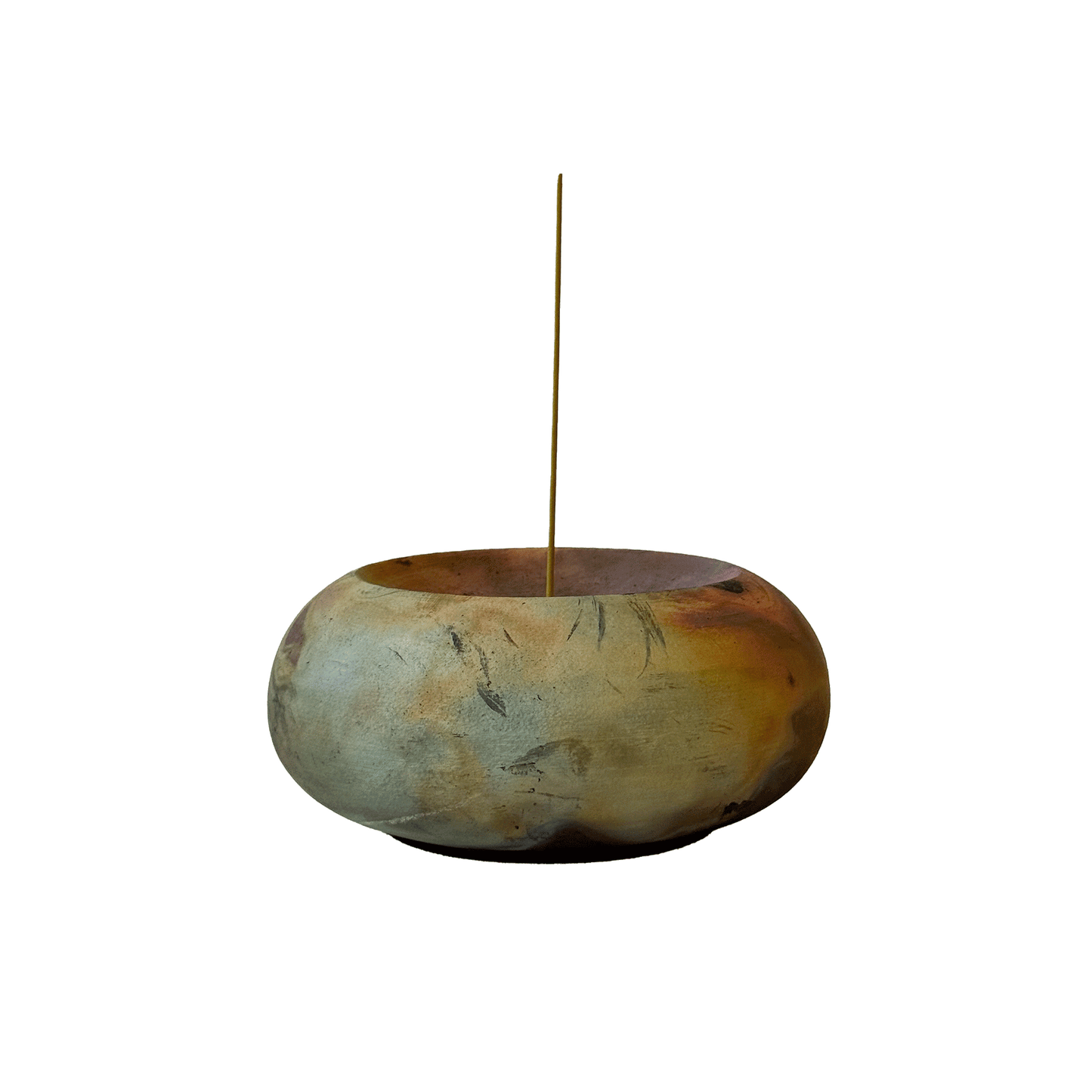 Raku Incense Holder - RKIH002