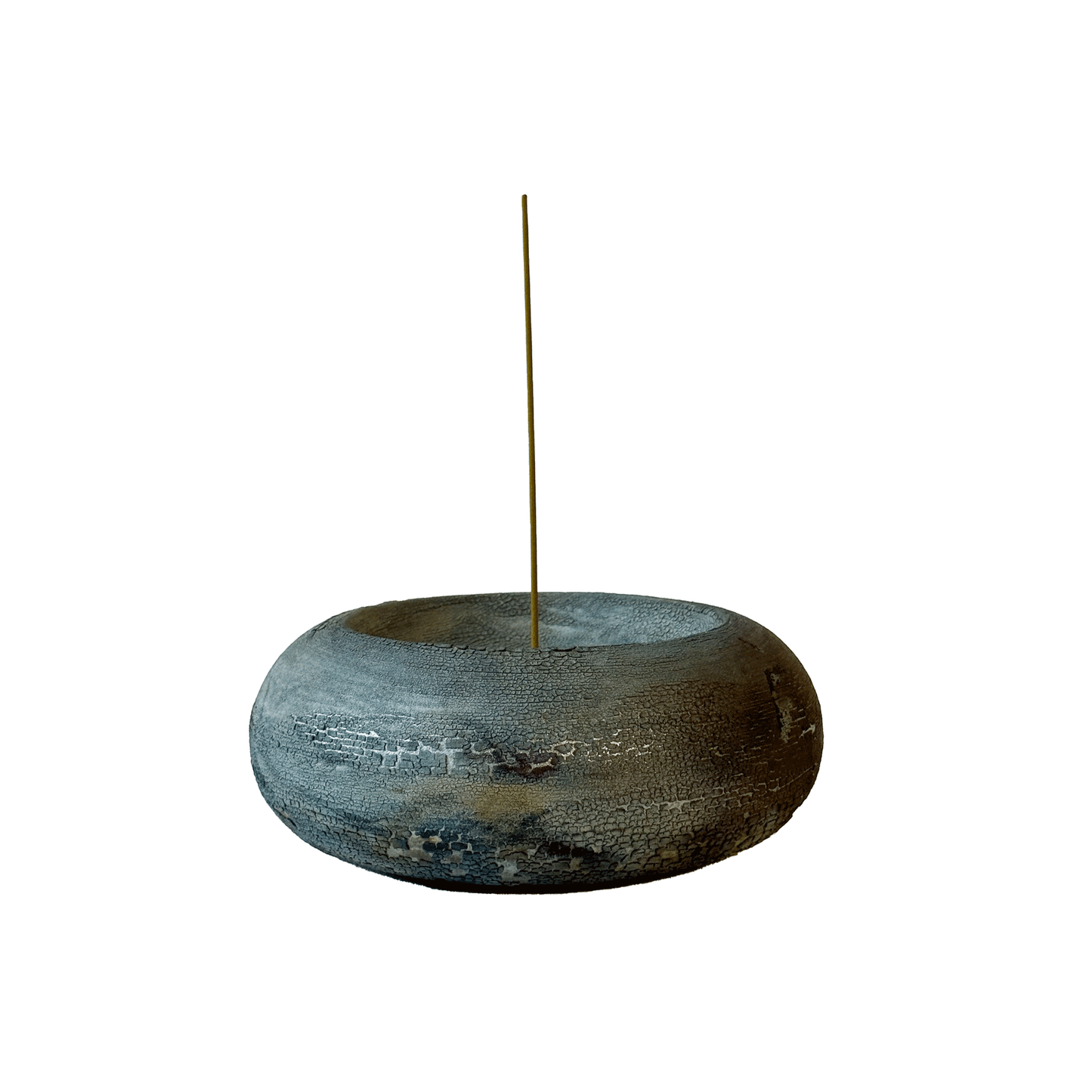 Raku Incense Holder - RKIH004