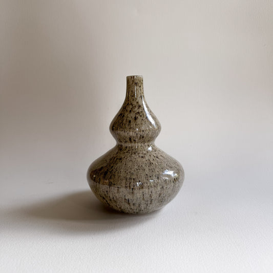 Glossy Moss Sandstone Vase 011