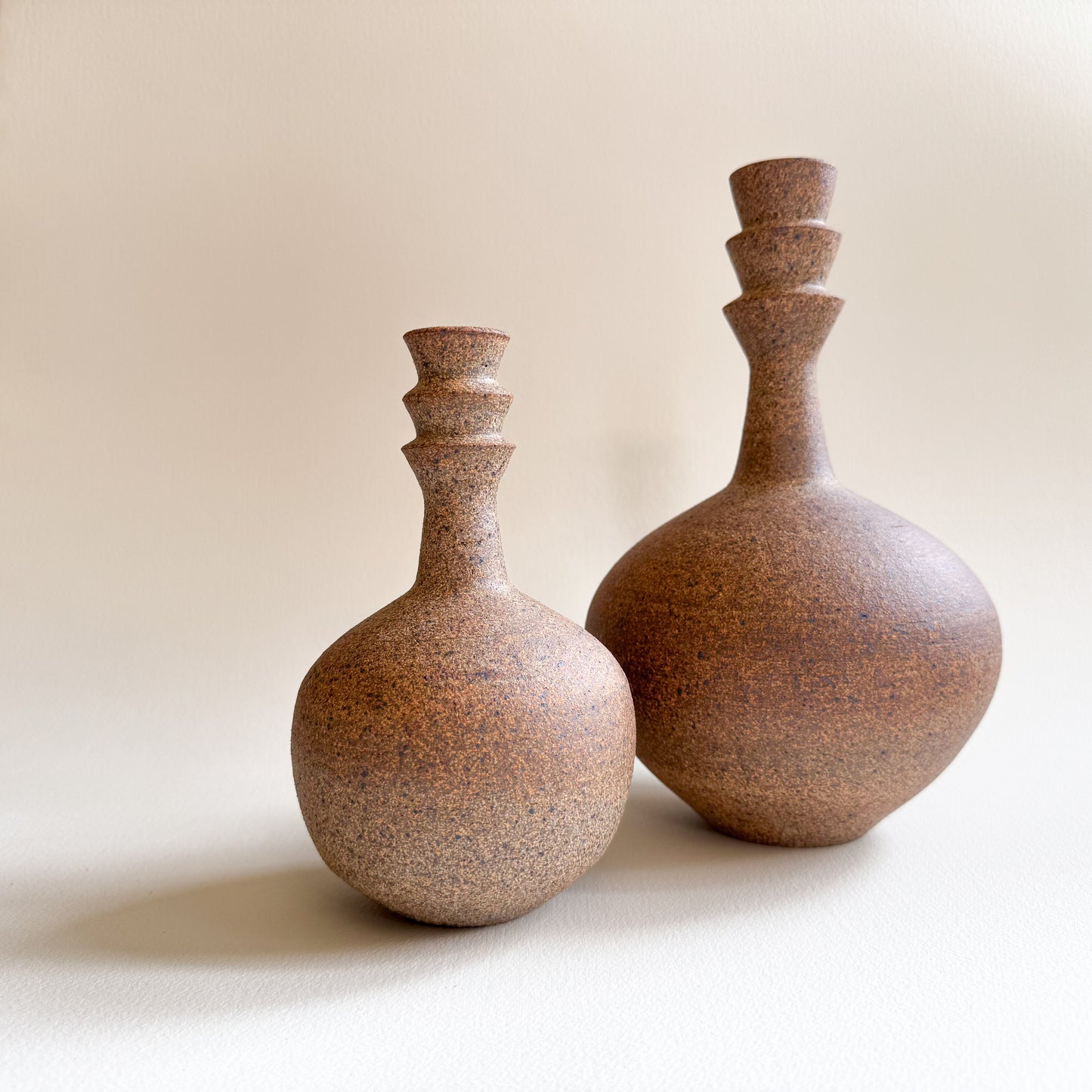 Sandstone Bottleneck Vase 027
