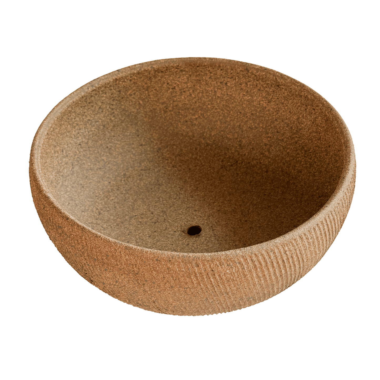 Sandstone Ribbed Planter Set 086 - SOMBRA