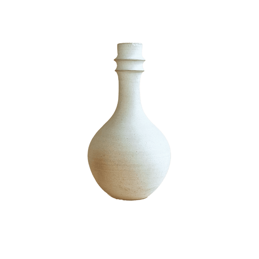 Quartzite Bottleneck Vase 027 - SOMBRA