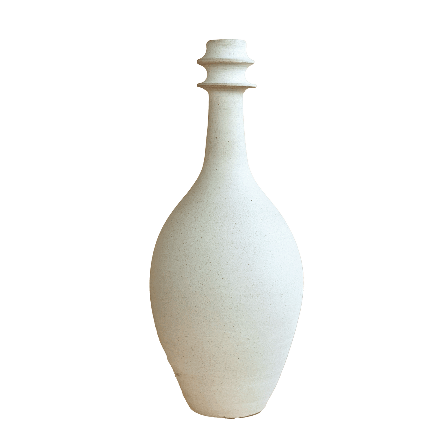 Quartzite Bottleneck Vase 033 - SOMBRA