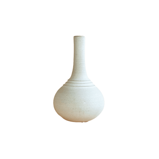 Quartzite Bottleneck Vase 035 - SOMBRA