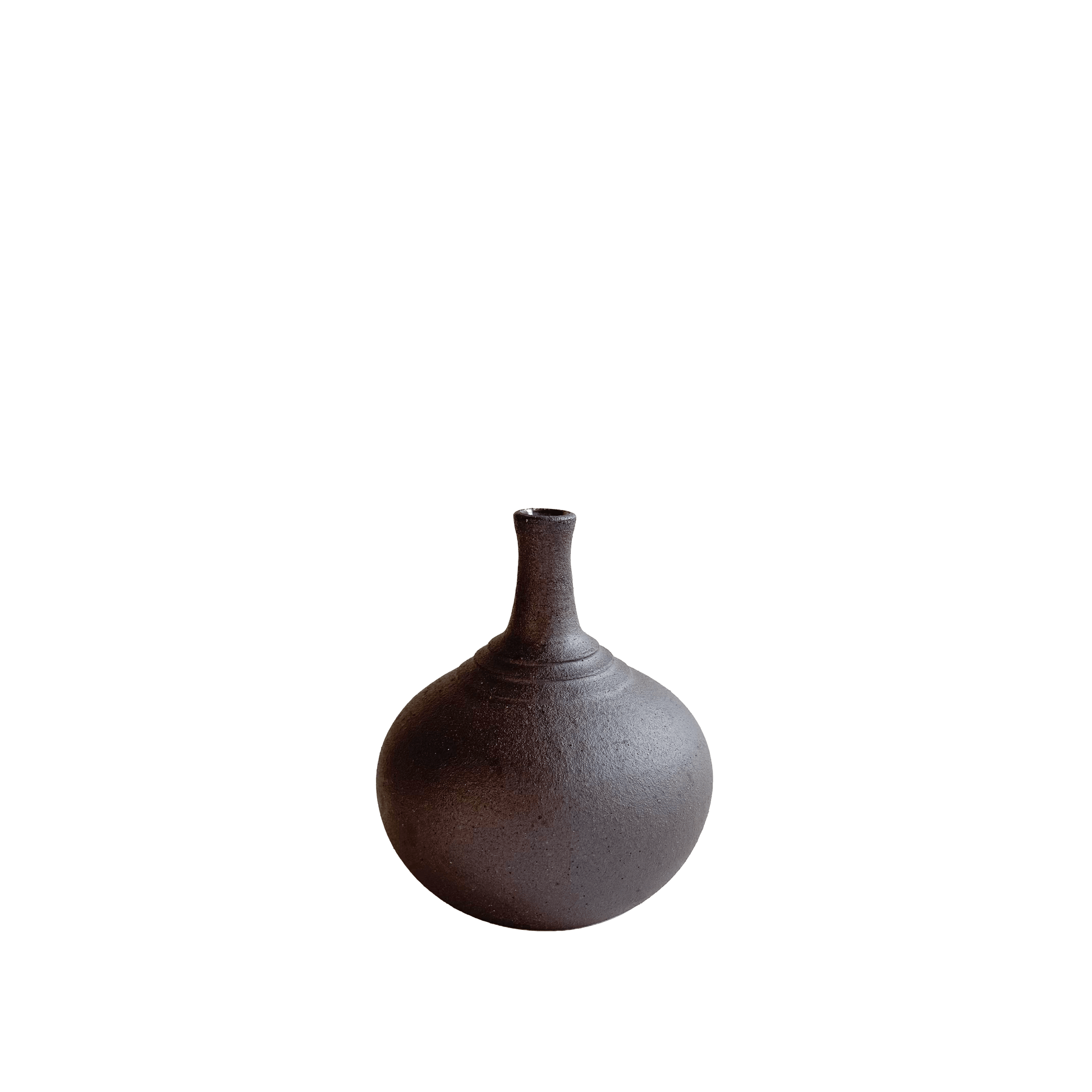 Jasper Bottleneck Vase 020 - SOMBRA
