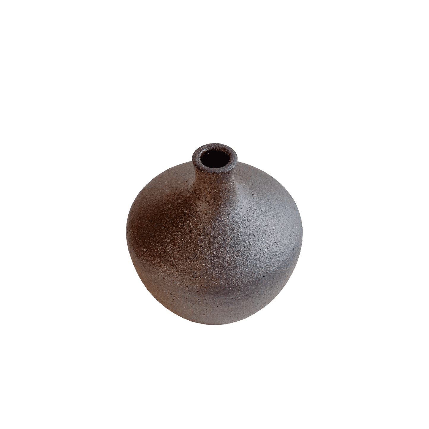 Jasper Bottleneck Vase 027 - SOMBRA