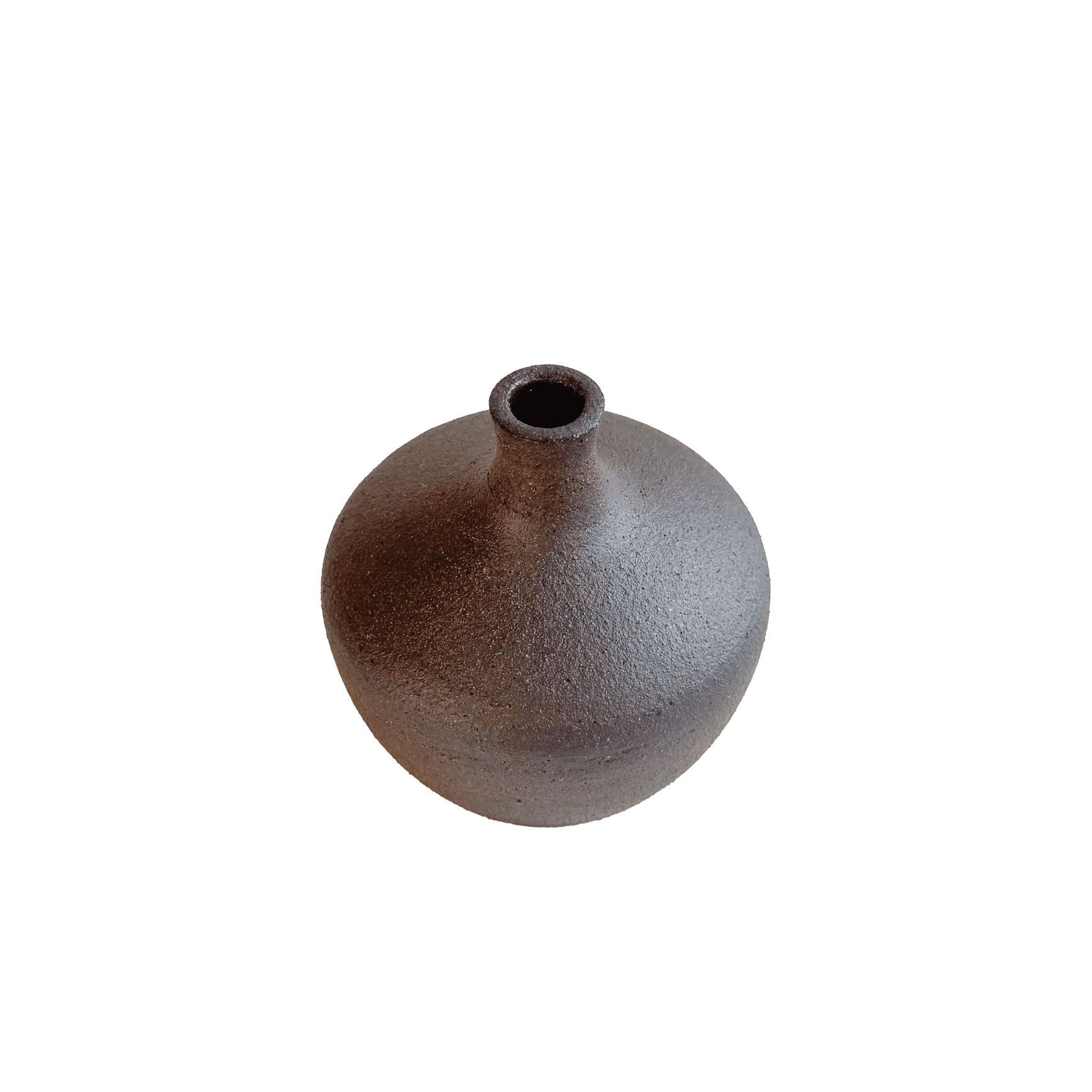 Jasper Bottleneck Vase 027 - SOMBRA