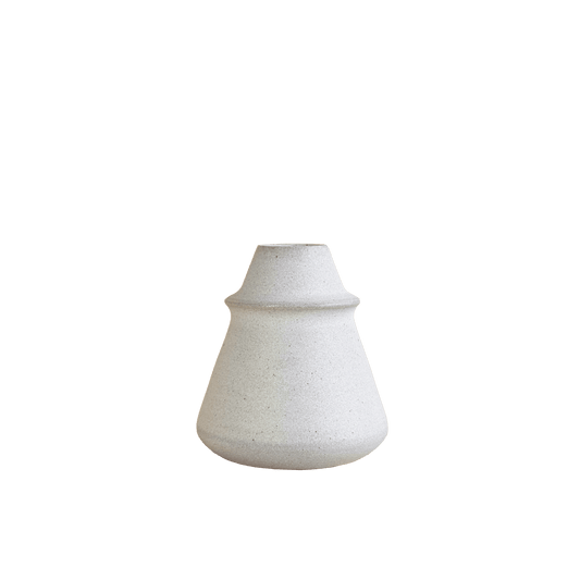 Quartzite Bottleneck Vase 037 - SOMBRA