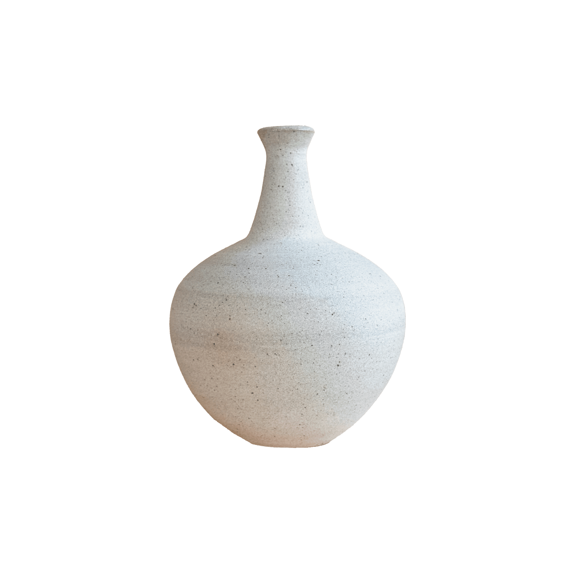 Quartzite Bottleneck Vase 039 - SOMBRA