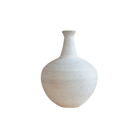 Quartzite Bottleneck Vase 039 - SOMBRA