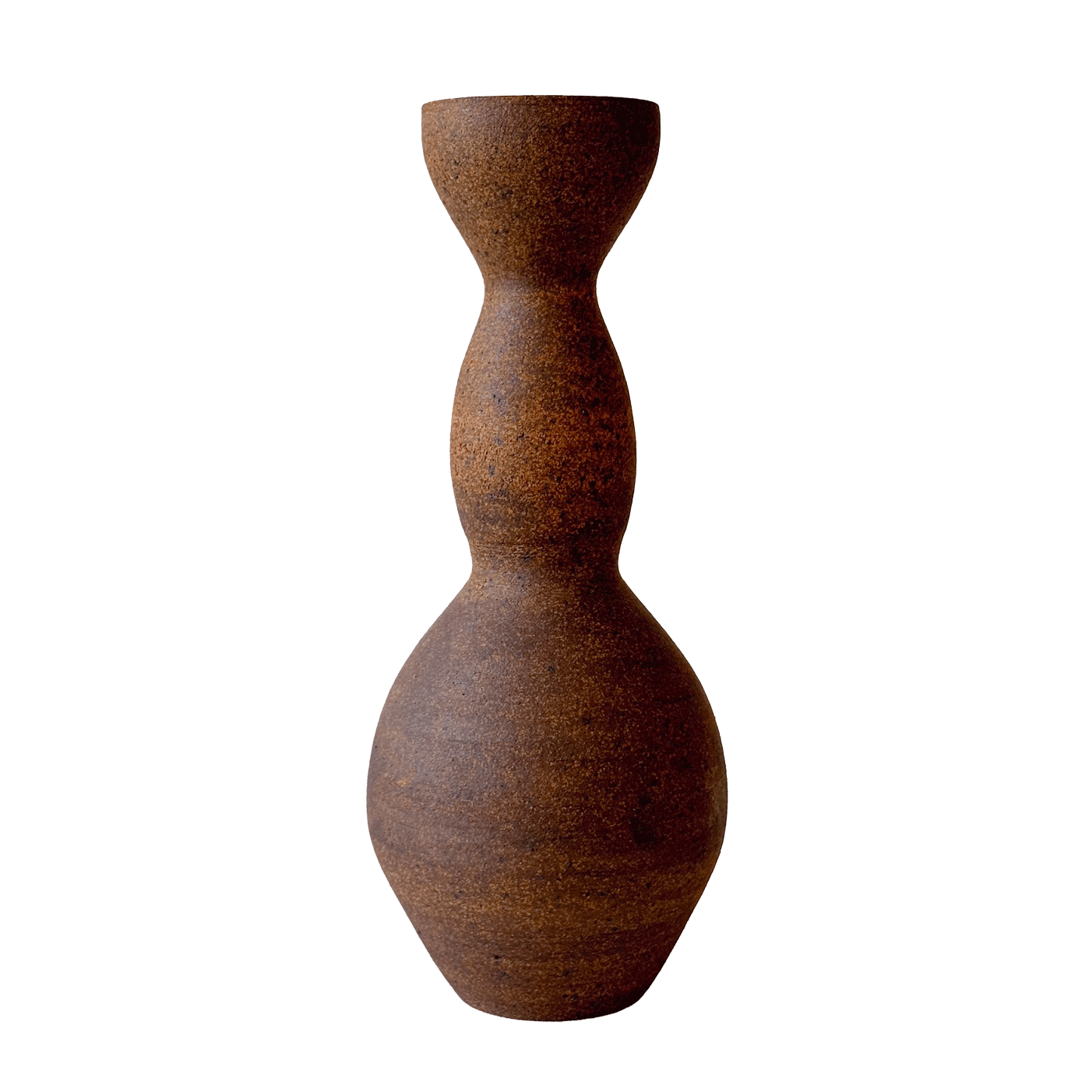 Sandstone Bottleneck Vase 035 - SOMBRA
