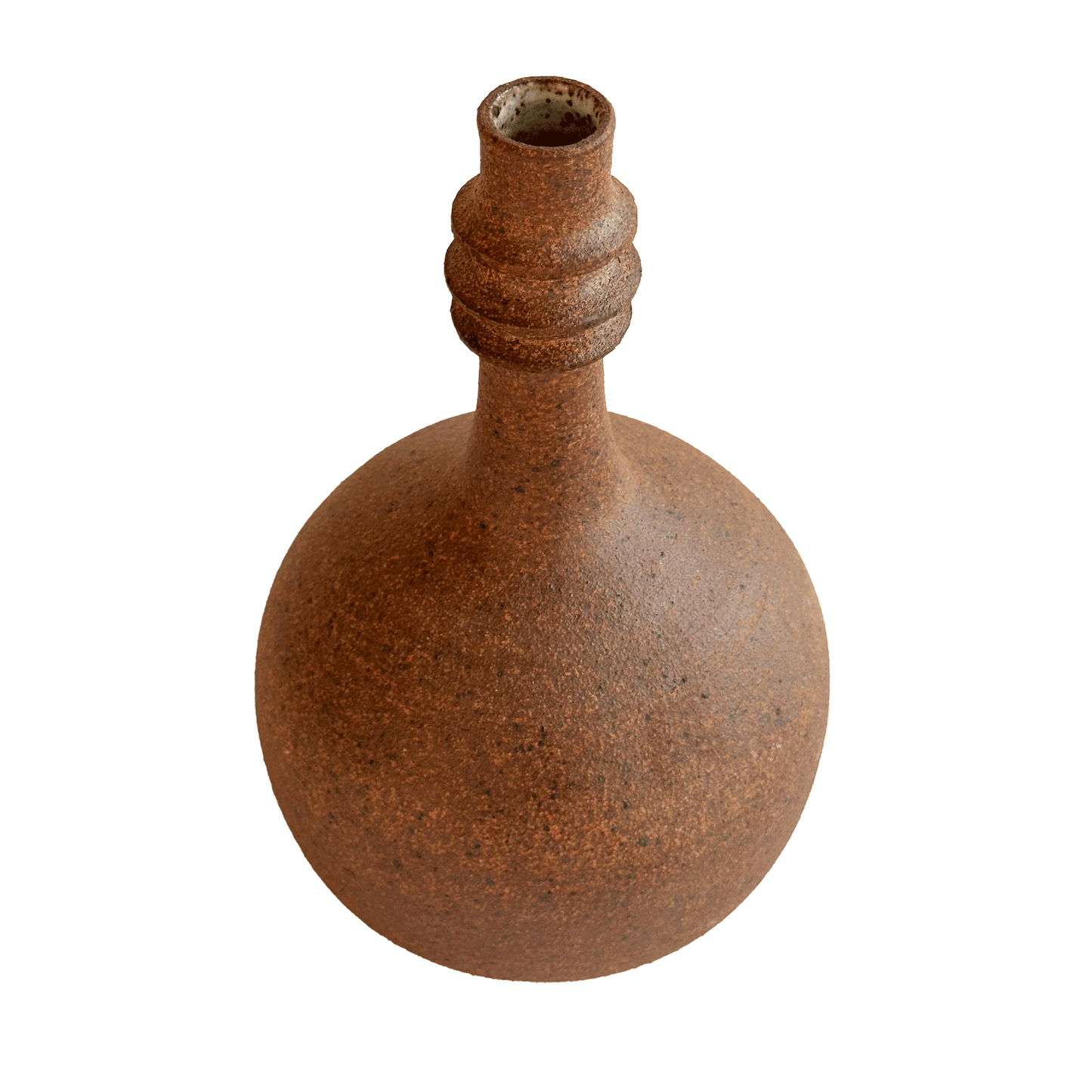 Sandstone Bottleneck Vase 050 - SOMBRA