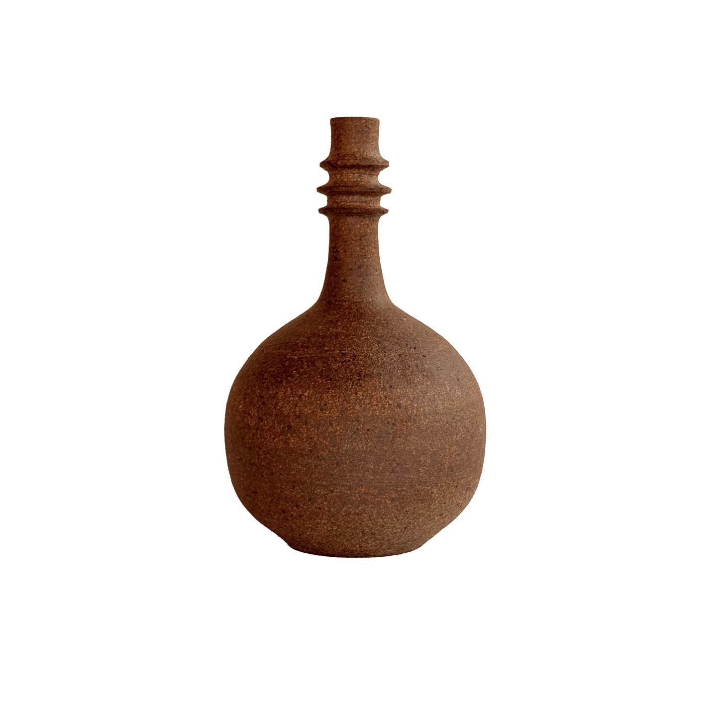 Sandstone Bottleneck Vase 050 - SOMBRA