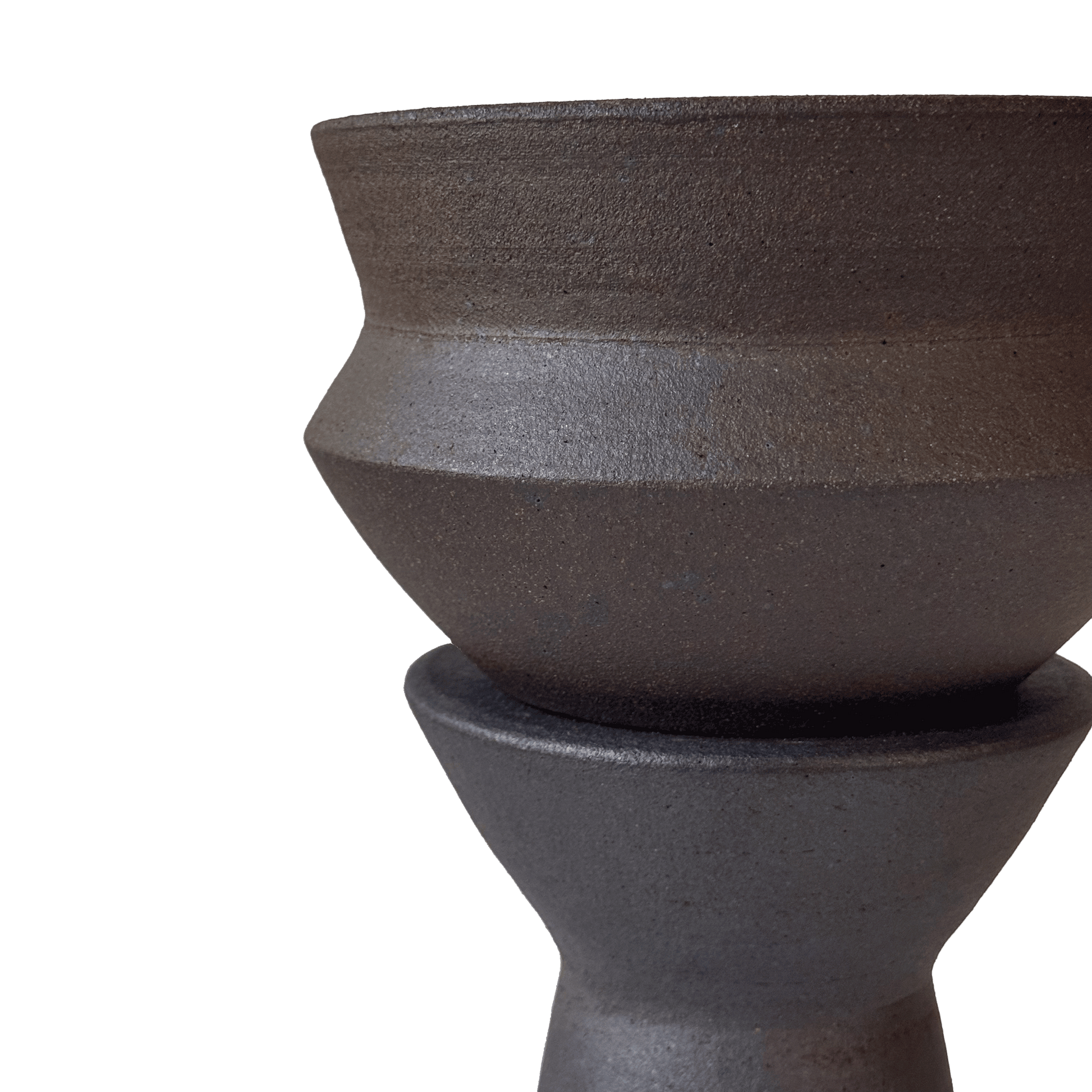 Jasper Planter Pedestal Set 003 - SOMBRA