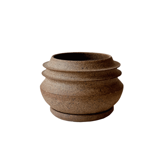 Sandstone Planter Set 076 - SOMBRA