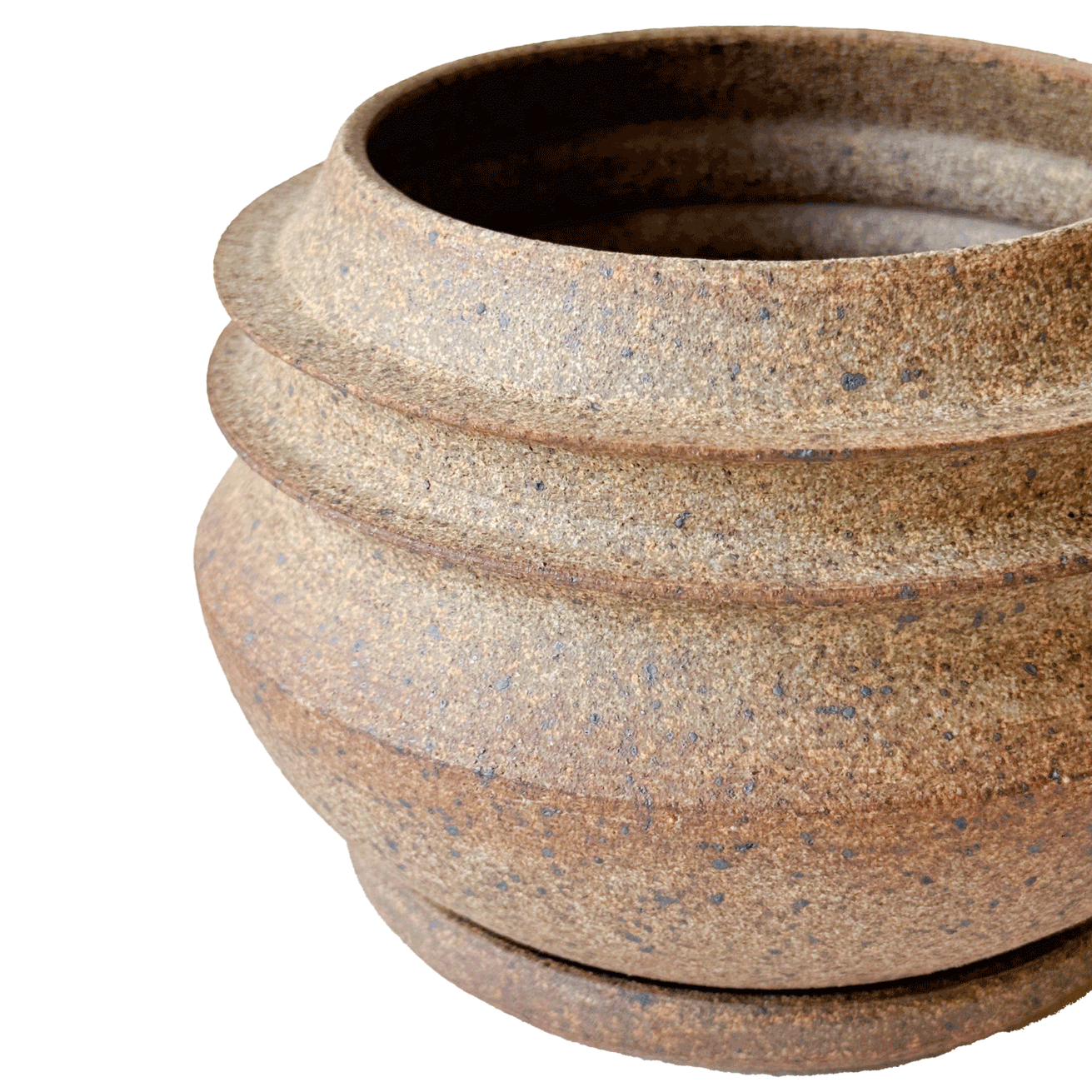 Sandstone Planter Set 076 - SOMBRA