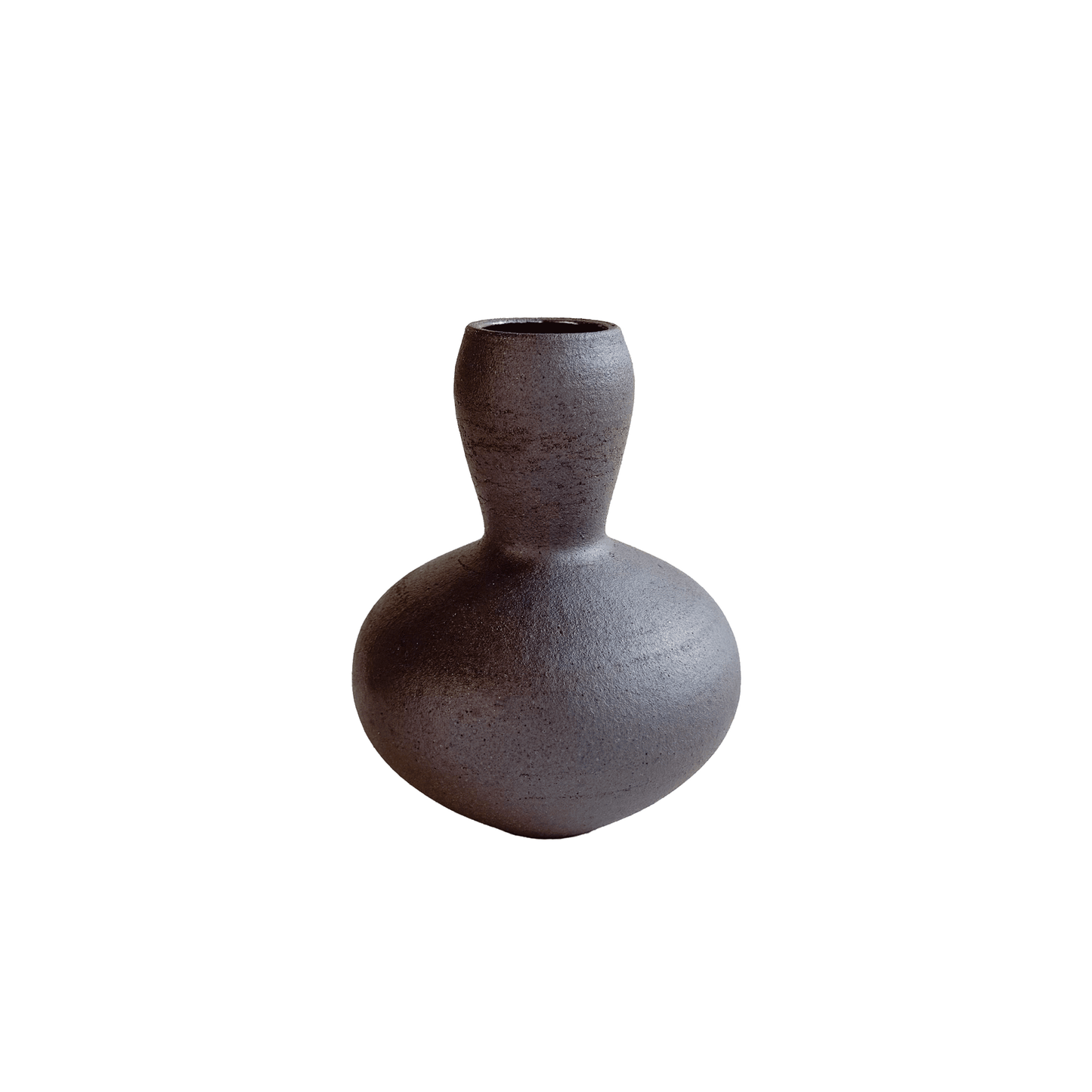 Jasper Bottleneck Vase 022 - SOMBRA