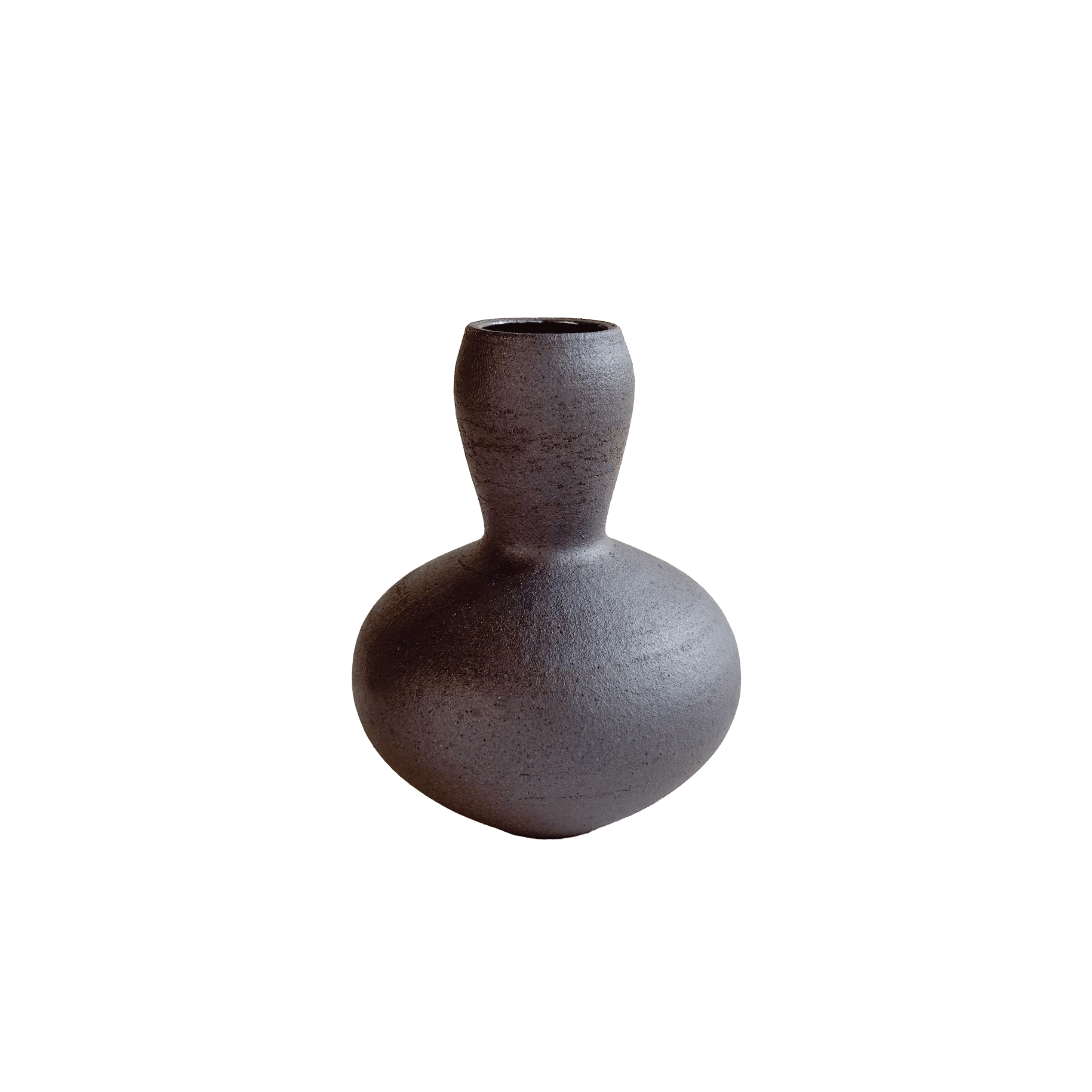 Jasper Bottleneck Vase 022 - SOMBRA